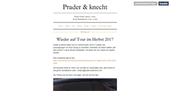 Desktop Screenshot of praderundknecht.com