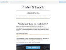 Tablet Screenshot of praderundknecht.com